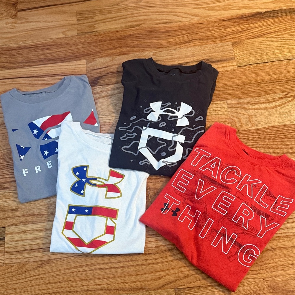 Kids Under Armour Graphic T-Shirts - Multi-Color Pack